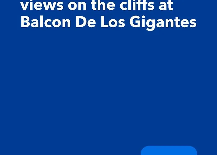 Large Terrace With Views On The Cliffs At Balcon De Gigantes * Puerto de Santiago (Tenerife)